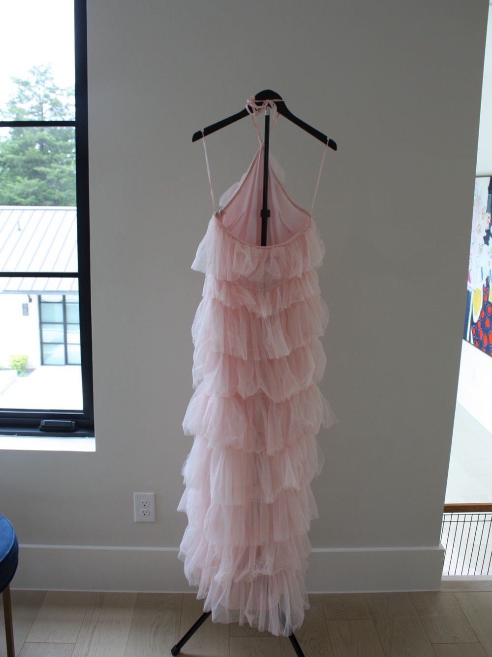 MABLE Blush Pink Tulle Dress - Picture 3 of 4